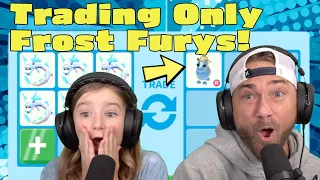 We Trade ONLY *Frost Fury* Dragons in Roblox Adopt Me!