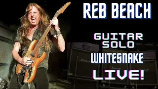 Reb Beach Solo | Whitesnake | LIVE! Melodic Shred !