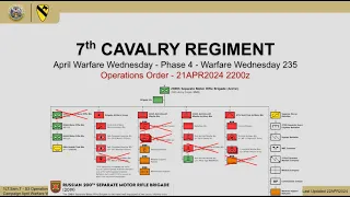 [ 7Cav ] [ ARMA 3 ] April Warfare Wednesday 235 [ Game Master / Zeus ]