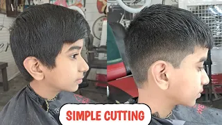 Simple Hair Cutting School boy | Sahil Barber