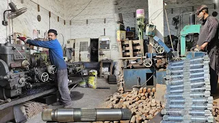 Incredible Process Of Making Lift Arm Shaft | How Lift Arm Shaft is Made