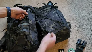 Older MSM/Tactical Tailor Adapt Pack vs. 2023 Laminate Adapt Pack.  Differences.  Why I upgraded.