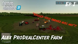 Alex ProDealCenter Farm FS22 | Ep 1 (1440p version) | Animals and Productions (questions answered)