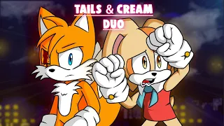 Sonic.exe: The Spirits of Hell Round 2 | Tails & Cream Duo Survival! Hungry... #13