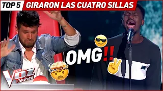 TODOS los coaches GIRARON sus sillas por ellos en La Voz