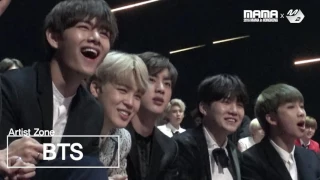 [2016MAMA x M2] BTS Reaction to Gallant's performance