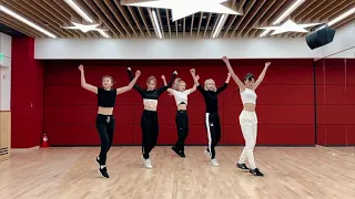 ITZY "Not Shy" Stage Practice mirrored