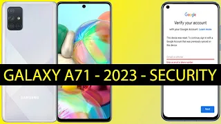 Frp Remove Samsung Galaxy A71 2023 Security Bypass Google Account