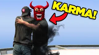 getting trolled by instant karma in GTA 5...