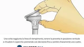 Oragene.DNA collection instructions (Italian)