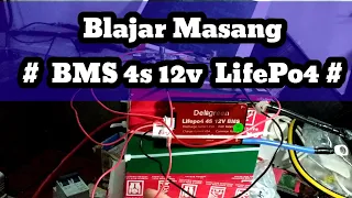 Belajar Pasang BMS 4S LifePo4 | DeliGreen BMS 4S 12v 40a | Cara Merakit Battery Pack LifePo4 100ah