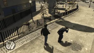 cop hits the griddy in GTA 4