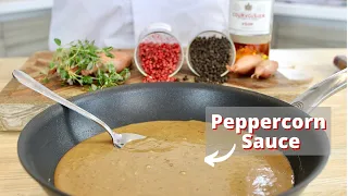 How to make Peppercorn Sauce Recipe