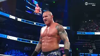 Randy Orton RKO's Roman Reigns AJ Styles LA Knight & Solo – WWE Smackdown 1/19/24 (Full Segment)