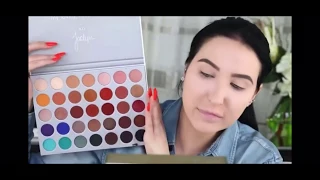 Jaclyn hill pushing her brand for straight teo minutes unbelievable...