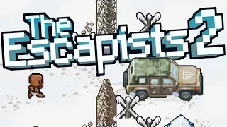 STEALING a SOVIET JEEP and Escaping Fort Tundra! - The Escapists 2 Gameplay