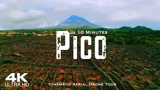 PICO Island 🇵🇹 Drone Aerial 4K 2024 | Azores Açores Portugal