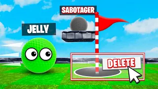 Sabotager DELETED The Hole… (Golf It Troll)