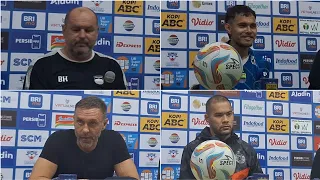 Full Post-Match Press Conference Liga 1 2023-2024: Persib Bandung vs Persija Jakarta