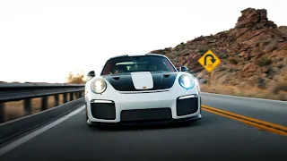 Straight-Pipe Porsche GT2RS Flat Out in Mountains! | *Use Headphones*