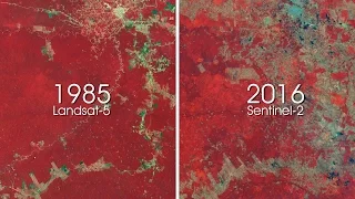 ESA shows 30 years of deforestation in Amazon rainforest