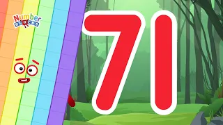 Numberblocks Magic Run 71 - Numberblocks 71 Adventure | Number Explore