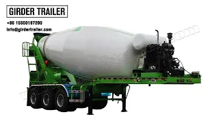 GIRDER TRAILER-Concrete Mixer Trailer