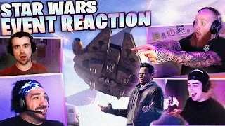 STREAMERS REACT TO STAR WARS FORTNITE EVENT!! FT. NICKMERCS, DRLUPO, COURAGEJD & CLOAKZY