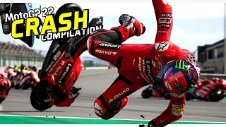 MotoGP 22 - Crash Compilation