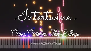 Over October ft. The Ridleys - Intertwine Piano Tutorial