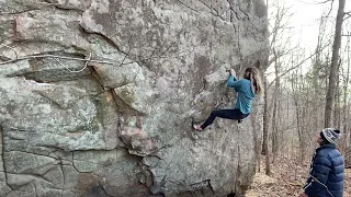 Matter of Time V7/8 // Sam’s Throne, Arkansas