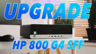 HP Elitedesk 800 G4 SFF Upgrade Disassembly Guide ✅