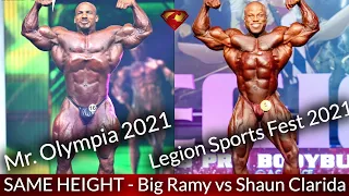 SAME HEIGHT - Shaun Clarida vs Big Ramy