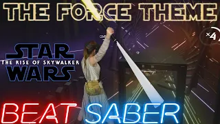 Beat Saber || Star Wars: The Force Theme (Far Out Remix) Darth Maul Mode (Expert) || Mixed Reality