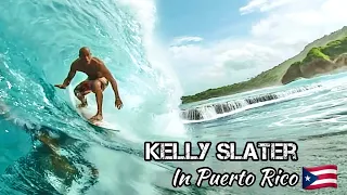 Kelly Slater destroys waves in Puerto Rico…