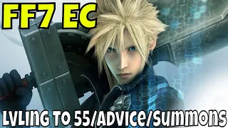 Final Fantasy VII: Ever Crisis - LVLing To 55 Advice/My Account/50 Summons