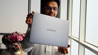 لابتوب بتصميم نحيف وبأداء عالي ! Huawei Matebook 14 2021