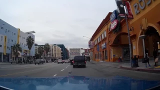 Cruising on Hollywood Blvd   Walk of Fame, Thai Town, Sunset Strip