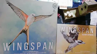 WINGSPAN - SOLO - PART 1  (with European + Oceania expansions)