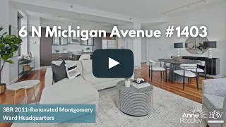 Experience Unparalleled Urban Elegance: 3BR 2011-Renovated Montgomery Ward Headquarters