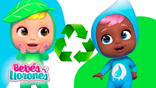 ECO TIPS ♻️ LITTLE CHANGERS 💧☀️🔥 APRENDE con BEBÉS LLORONES 💧 LÁGRIMAS MÁGICAS 💕 DIBUJOS en ESPAÑOL