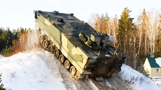 Курганец-25. Как мы носились на новейшем бронетранспортере. Russian army