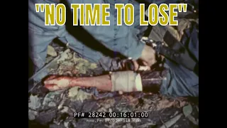 ROYAL CANADIAN AIR FORCE PLANE CRASH SURVIVAL FILM "NO TIME TO LOSE" 28242