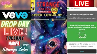 VeVe Drop Day LIVE - Strange Tales #138 Comics Blindbox NFT Drop! Eternity FA