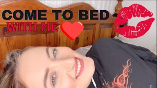 ASMR: Come To Bed With Me | Girlfriend Bedtime Role-play | Kisses, Pillow Talk + Positive Attention