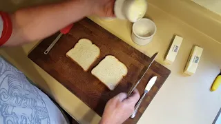 How to spread butter