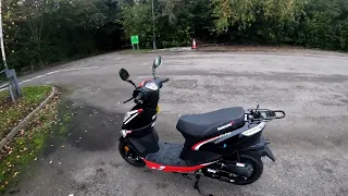 Lexmoto Echo 50cc Final Test Ride For Customer