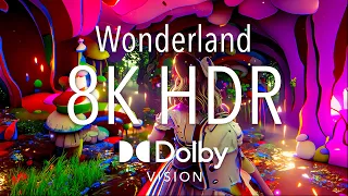8K HDR AI Digital Art ｜ Wonderland ｜ Dolby Vision™