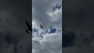 Spitfire pass at low level