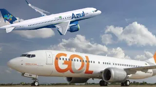 RFS:Azul Airlines vs Gol Airlines|Rio São Paulo & SALVADOR/BOEING 737|AIRBUS 320(RFS-REAL-FLIGHT)115